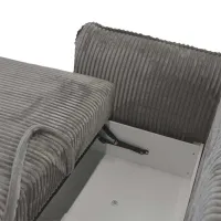 Canapea DecoPrim Tina (0008263) Velvet / Gray photo 5