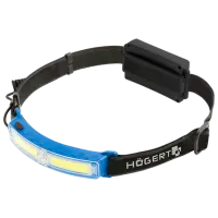 Фонарик Hoegert COB XPG Черный