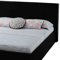 Кровать Montella Payson Riviera 100 160 x 200 см / ЛДСП / Черный photo 3