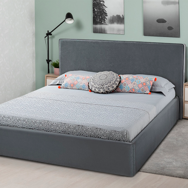 Кровать Montella Payson Riviera 91 160 x 200 см / ЛДСП / Серый photo 4 Кровать Montella Payson Riviera 91 160 x 200 см / ЛДСП / Серый photo 4