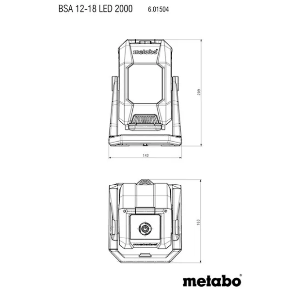 Lanterne auto Metabo BSA 12-18 LED  photo 6