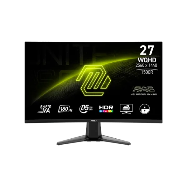 Монитор MSI MAG 27CQ6F 27" WQHD 180 Гц / 0.5 мс / Черный photo 1
