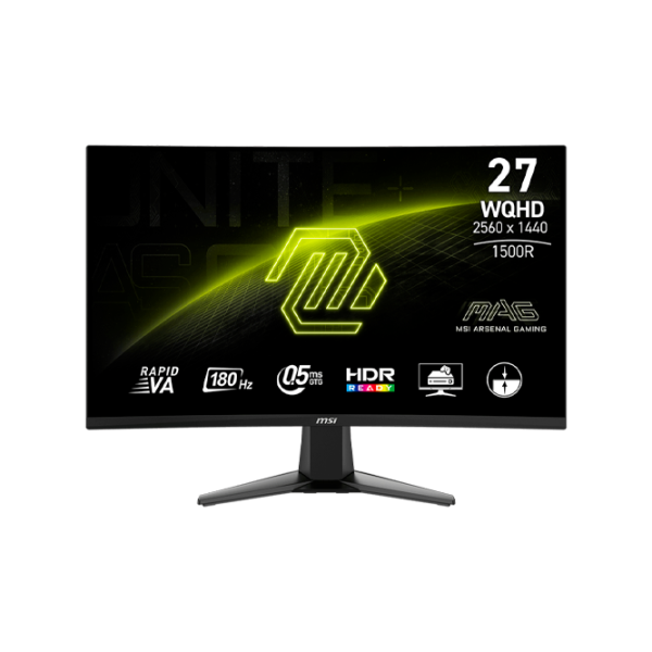 Монитор MSI MAG 27CQ6F 27" WQHD 180 Гц / 0.5 мс / Черный photo 1