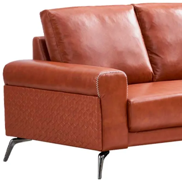 Canapea DecoPrim Eliot (0007949) ECO Piele / Brown photo 4 Canapea DecoPrim Eliot (0007949) ECO Piele / Brown photo 4