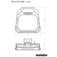 Lanterne auto Metabo BSA 18 LED photo 2