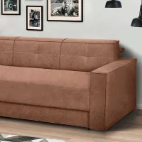 Canapea Modern Lotos Flex 11 (5750779) Microfibră / Brown photo 3
