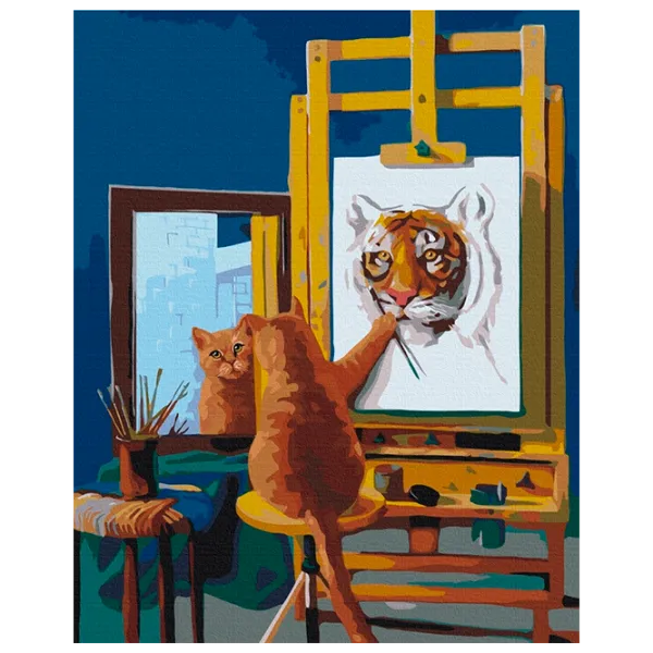 Картина по номерам BrushMe Норман Кэтвелл BS53459 50 x 40 см / Вертикальная photo 1