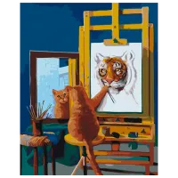 Картина по номерам BrushMe Норман Кэтвелл BS53459 50 x 40 см / Вертикальная