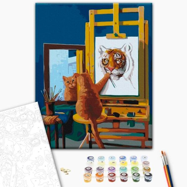 Картина по номерам BrushMe Норман Кэтвелл BS53459 50 x 40 см / Вертикальная photo 2