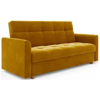 Диван Space Meble Lento Itaka 33 (5597303) Бархат / Желтый photo 4