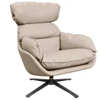 Офисное кресло DecoPrim Luna Bliss ЭКО Кожа/ Бежевый 