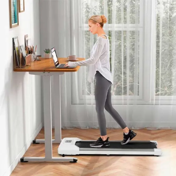 Беговая дорожка Costway SP38076DE-GR 6 км/ч / 120 кг / Серый photo 2 Беговая дорожка Costway SP38076DE-GR 6 км/ч / 120 кг / Серый photo 2