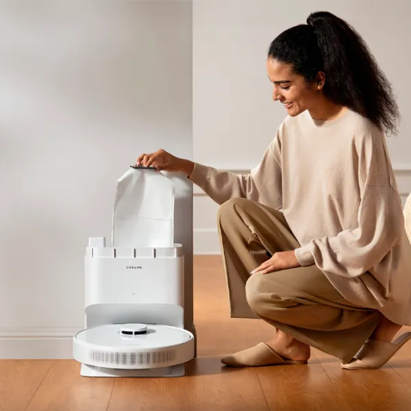 Aspirator Robot Dreame D10 Plus Gen 2 5200 mAh / White photo 4