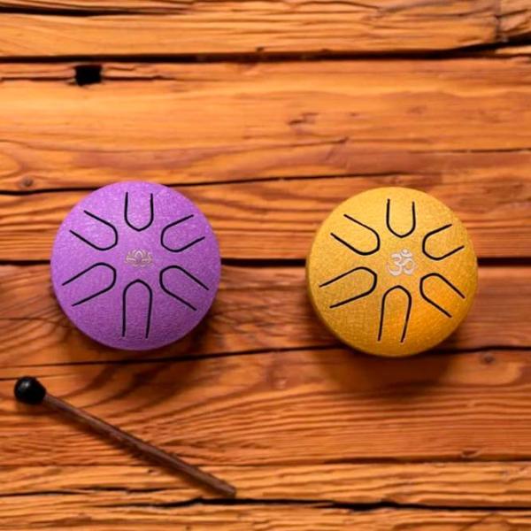 Percuție Meinl PSTD3GOM GOLD Mini Steel TOBA Tongue 1 / Pentru amatori photo 8