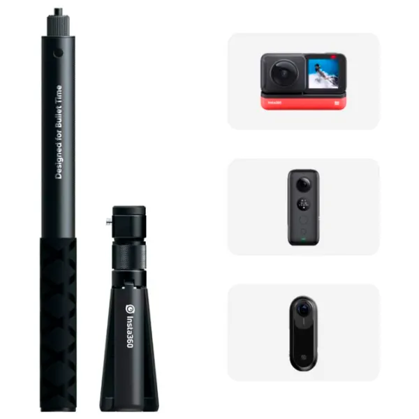 Selfie Stick Insta360 Bullet Time Accessory Bundle Black photo 3