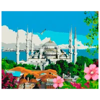 Картина по номерам BrushMe Летний Стамбул BS51586FC 50 x 40 см / Горизонтальная