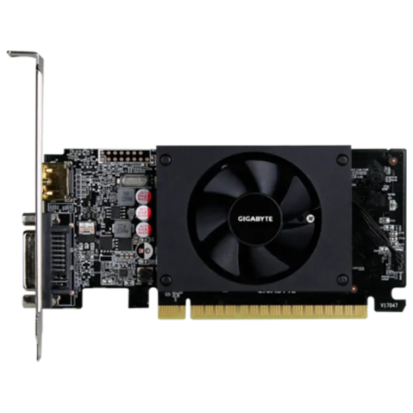 Placă video Gigabyte GeForce GT 710 Low Profile PCI Express 2.0 / 2 GB photo 1