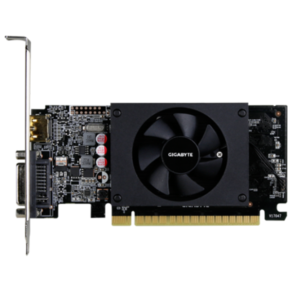 Placă video Gigabyte GeForce GT 710 Low Profile PCI Express 2.0 / 2 GB photo 1