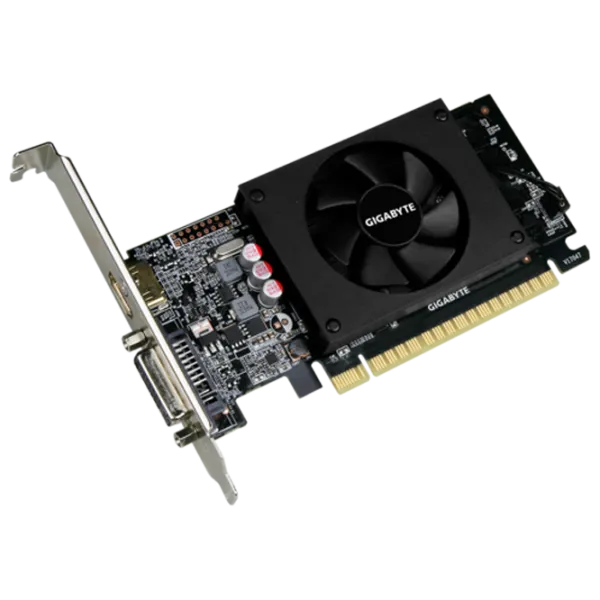 Placă video Gigabyte GeForce GT 710 Low Profile PCI Express 2.0 / 2 GB photo 2