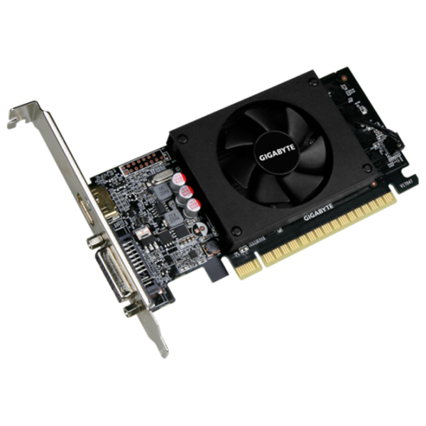 Placă video Gigabyte GeForce GT 710 Low Profile PCI Express 2.0 / 2 GB photo 2