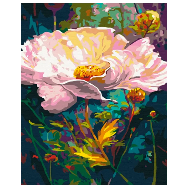 Картина по номерам BrushMe Сказочный цветок BS5228FC 50 x 40 см / Вертикальная photo 1