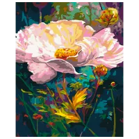 Картина по номерам BrushMe Сказочный цветок BS5228FC 50 x 40 см / Вертикальная