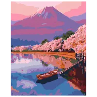 Картина по номерам BrushMe Утреннее побережье BS32542FC 50 x 40 см / Вертикальная