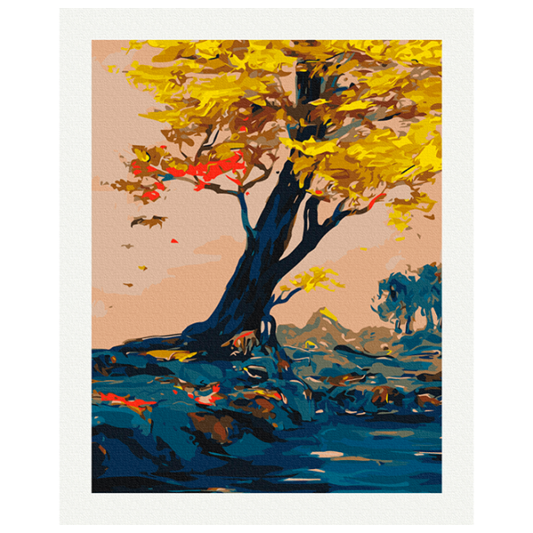 Pictură pe numere BrushMe Calm pitoresc BS53957FC 50 x 40 cm / Verticală photo 1