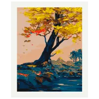 Pictură pe numere BrushMe Calm pitoresc BS53957FC 50 x 40 cm / Verticală