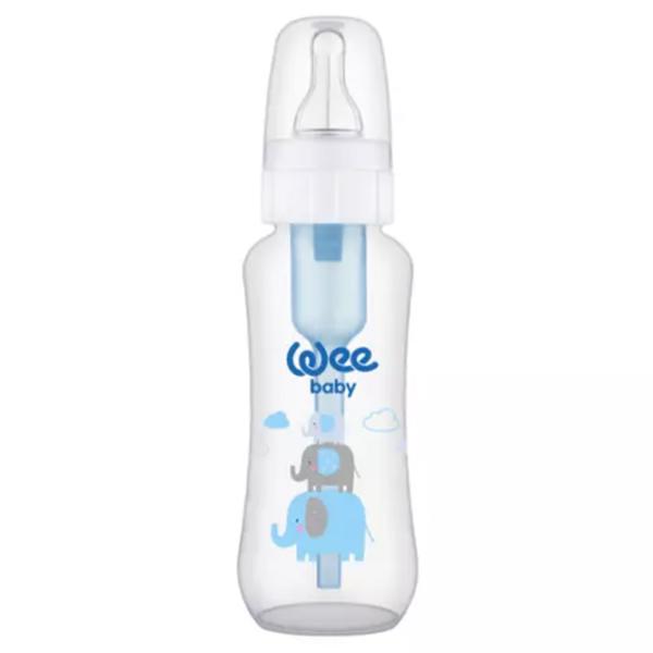 Biberon WeeBaby 23715284 Pentru băieți / 240 ml / Blue photo 1