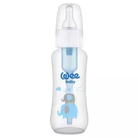 Biberon WeeBaby 23715284 Pentru băieți / 240 ml / Blue