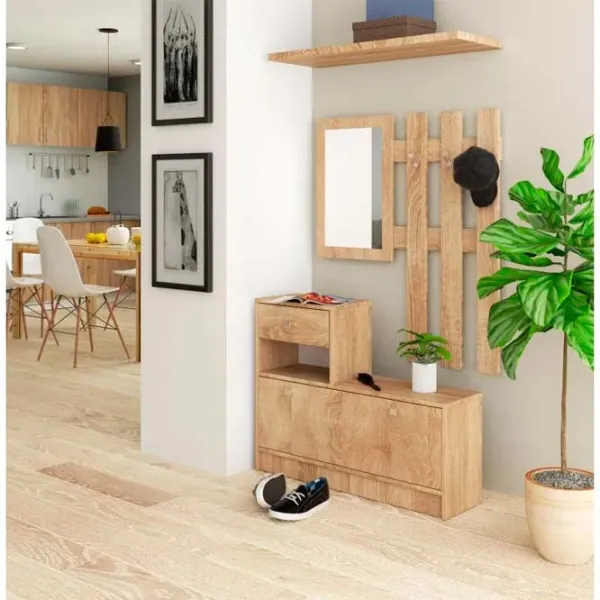 Комплект для прихожей Akord 90 Sonoma Oak ДСП меламин / Дуб Сонома photo 8