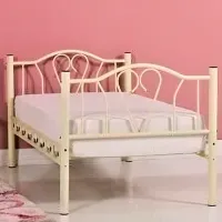 Кровать Magnus Orkide 90 x 200 см / Металл / Кремовый