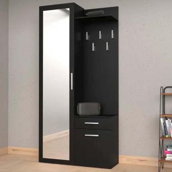 Dulap pentru antreu TopEshop Duo 100 PAL / Black Matt photo 5