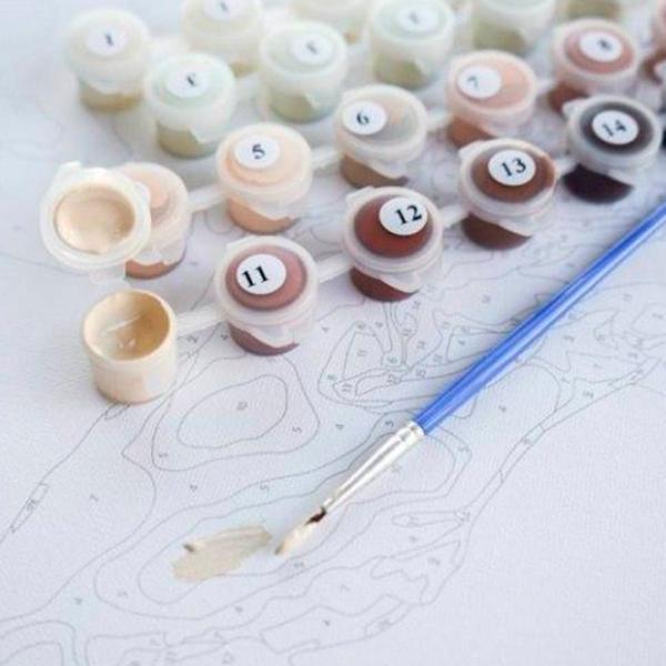 Pictură pe numere BrushMe O carte scrisă în limba maternă BS53995FC 50 x 40 cm / Verticală photo 2 Pictură pe numere BrushMe O carte scrisă în limba maternă BS53995FC 50 x 40 cm / Verticală photo 2