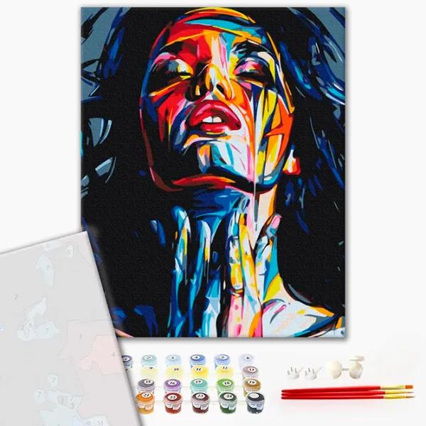 Pictură pe numere BrushMe Frumusețea în detalii BS51855 50 x 40 cm / Verticală photo 2 Pictură pe numere BrushMe Frumusețea în detalii BS51855 50 x 40 cm / Verticală photo 2