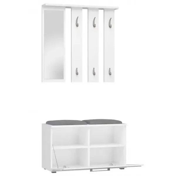 Dulap pentru antreu TopEshop Opal II PAL / White photo 2