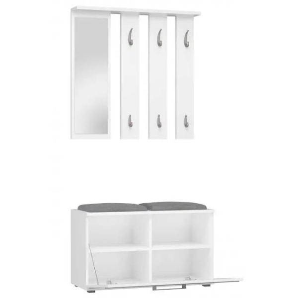 Dulap pentru antreu TopEshop Opal II PAL / White photo 2