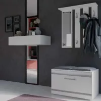 Dulap pentru antreu TopEshop Opal II PAL / White photo 3