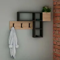 Комплект для прихожей Showdeko Game (M.DK.A.13168.3) ДСП / Антрацит photo 3