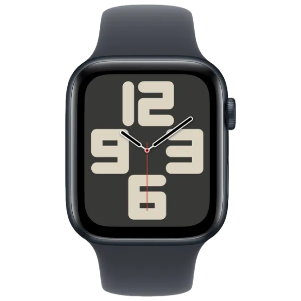 Ceas inteligent Apple Watch SE 2024  1.57" / 44 mm / Midnight - Midnight Sport / MXEJ3QI/A photo 2 Ceas inteligent Apple Watch SE 2024  1.57" / 44 mm / Midnight - Midnight Sport / MXEJ3QI/A photo 2