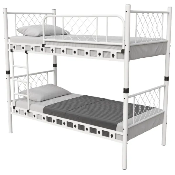 Детская кровать Magnus Metis 90 x 200 см / Металл / Белый photo 1
