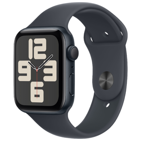 Ceas inteligent Apple Watch SE 2024  1.57" / 44 mm / Midnight - Midnight Sport / MXEK3QI/A photo 1 Ceas inteligent Apple Watch SE 2024  1.57" / 44 mm / Midnight - Midnight Sport / MXEK3QI/A photo 1