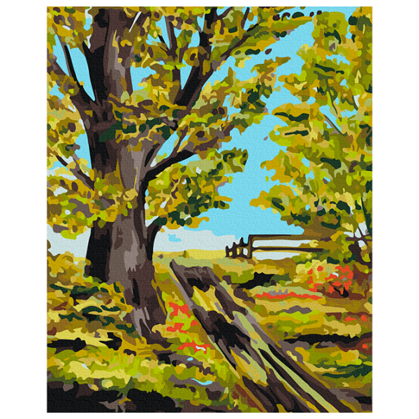 Картина по номерам BrushMe Старый дуб BS53960 50 x 40 см / Вертикальная photo 1
