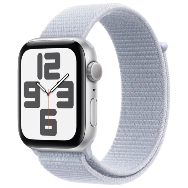 Умные часы Apple Watch SE 2024 1.57" / 44 мм / Серебряный - Голубое облако / MXET3QI/A photo 1