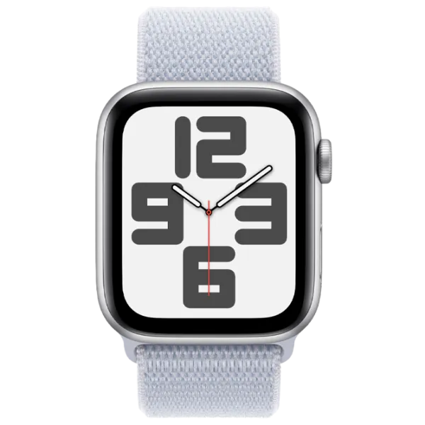 Умные часы Apple Watch SE 2024 1.57" / 44 мм / Серебряный - Голубое облако / MXET3QI/A photo 2