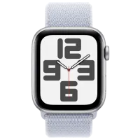 Умные часы Apple Watch SE 2024 1.57" / 44 мм / Серебряный - Голубое облако / MXET3QI/A photo 2