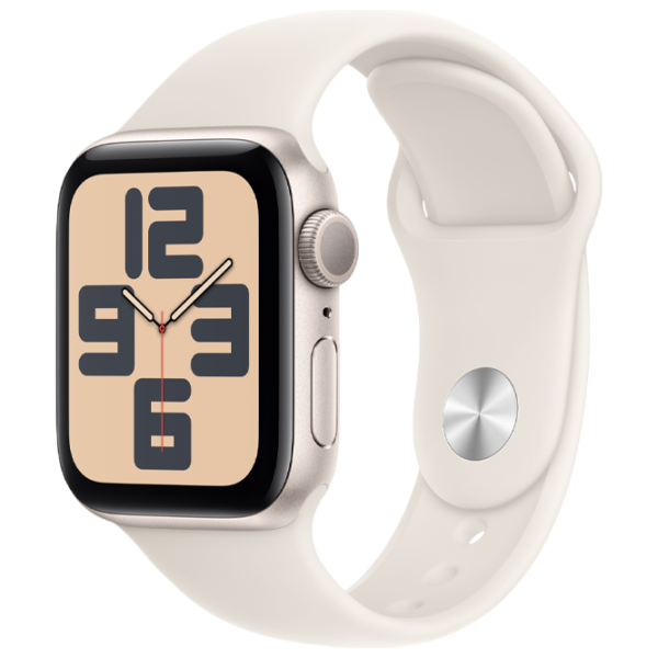 Умные часы Apple Watch SE 2024  1.78" / 44 мм / Starlight - Starlight / MXEU3QI/A photo 1