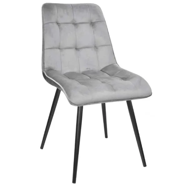 Scaun de bucătărie DecoPrim Capella Stofă/ Gray Black photo 1 Scaun de bucătărie DecoPrim Capella Stofă/ Gray Black photo 1