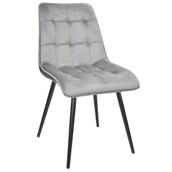 Scaun de bucătărie DecoPrim Capella Stofă/ Gray Black photo 1 Scaun de bucătărie DecoPrim Capella Stofă/ Gray Black photo 1